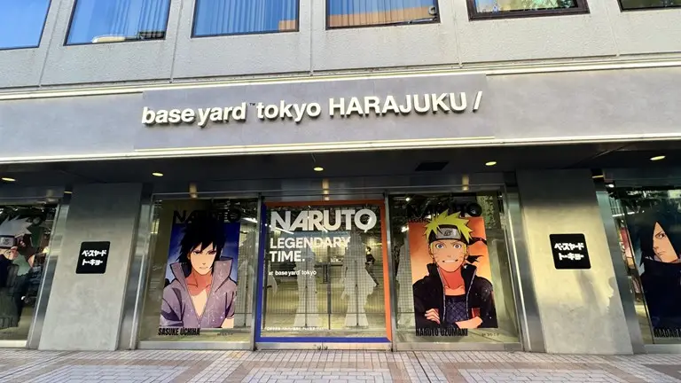 【原宿で開催中】NARUTO疾風伝のSPECIAL POPUPがbaseyard tokyoに登場！描き下ろしビジュアルも！