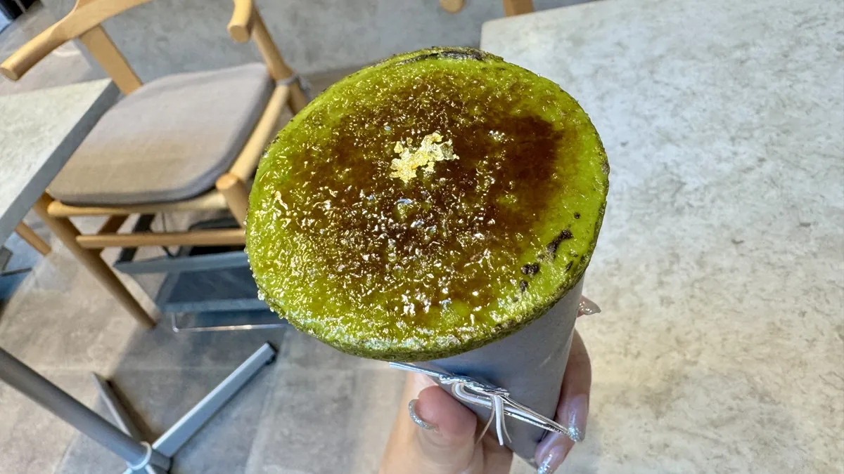 原宿で抹茶クレープを食べるならここ！たばねのし原宿店の掛川抹茶ブリュレが贅沢すぎる