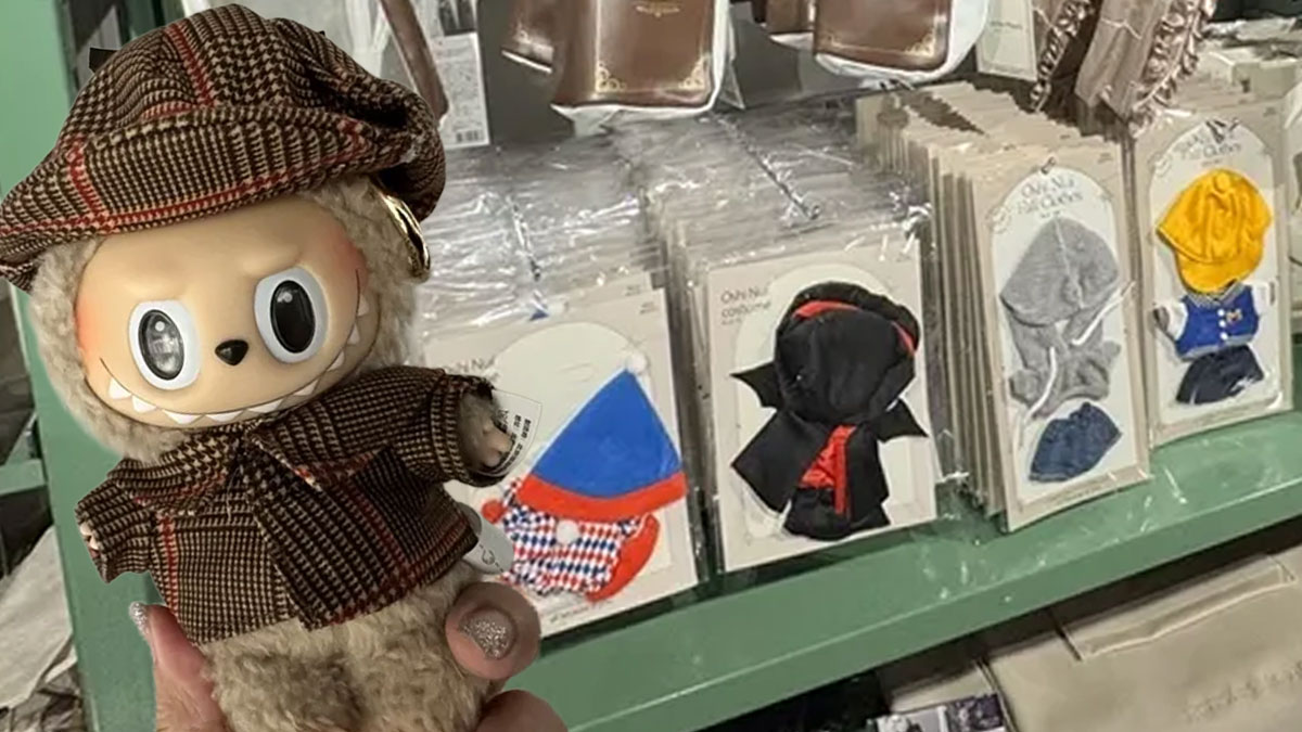 [Harajuku 3COINS] Guess Nui Clothes Too Cute for Hands-on Lovebugs! Hidden Nui Life Spot across from POPMART Harajuku Store.