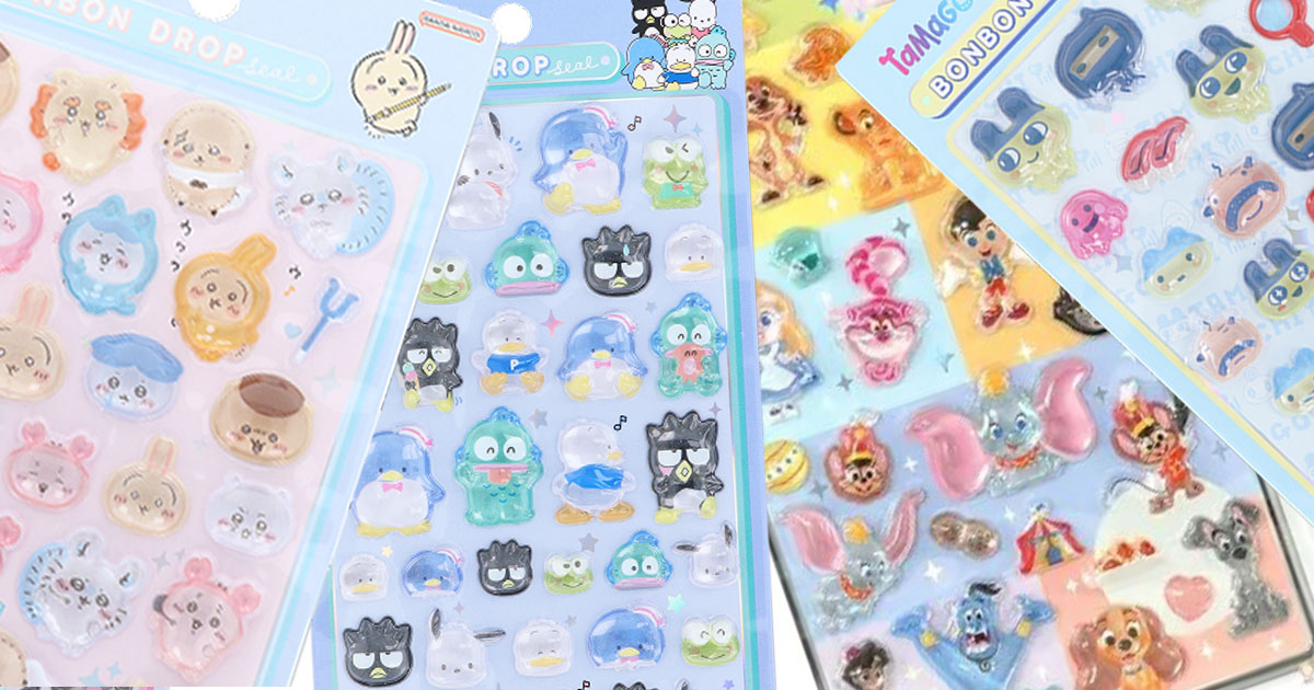 BONBON DROP SEAL Types (2025 Guide)｜Sanrio, Chiikawa, Disney, Snoopy & Tamagotchi