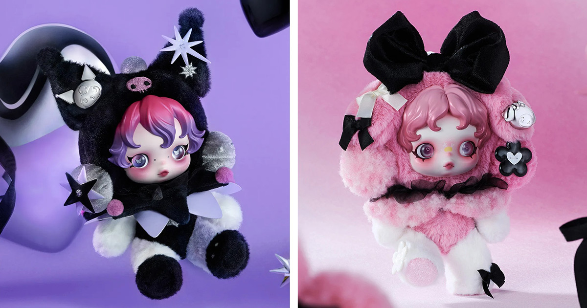 SKULLPANDA × KUROMI／MY MELODY ぬいぐるみペンダントが可愛すぎる｜POP MART限定コラボを徹底レビュー