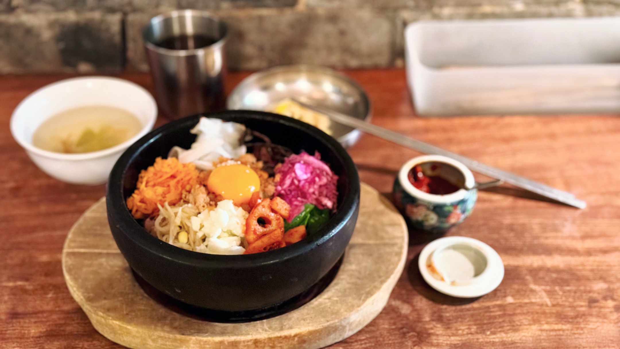 HYAKU Toyo Shokudo in Kita-Sando | Best Stone Bibimbap Lunch in Jingumae Tokyo