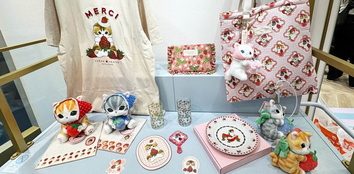 【2026最新】モフサンド トーキョー原宿　（mofusand TOKYO）第2弾「メルシーストロベリー」いちご猫が可愛すぎる！