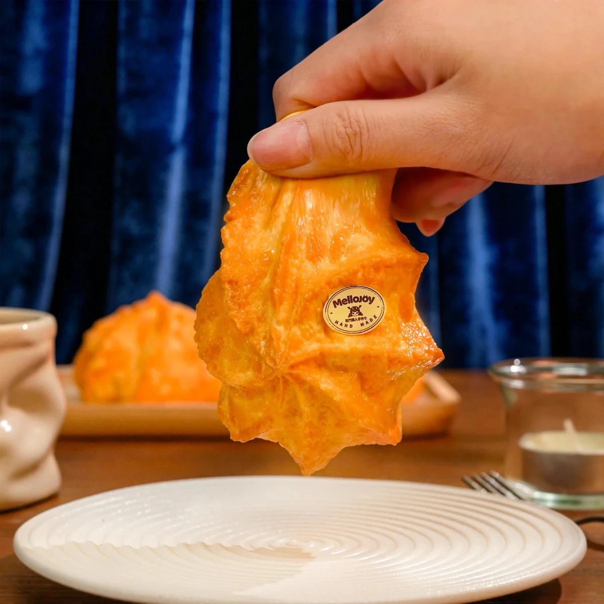 メロジョイ クッキークラブ クリーム・ブロッサム 引っ張り変形