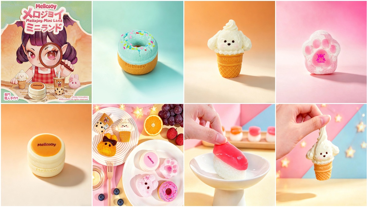 Mellojoy Mini Land: The Cutest Blind Box Squishy Collection with 2 Minis