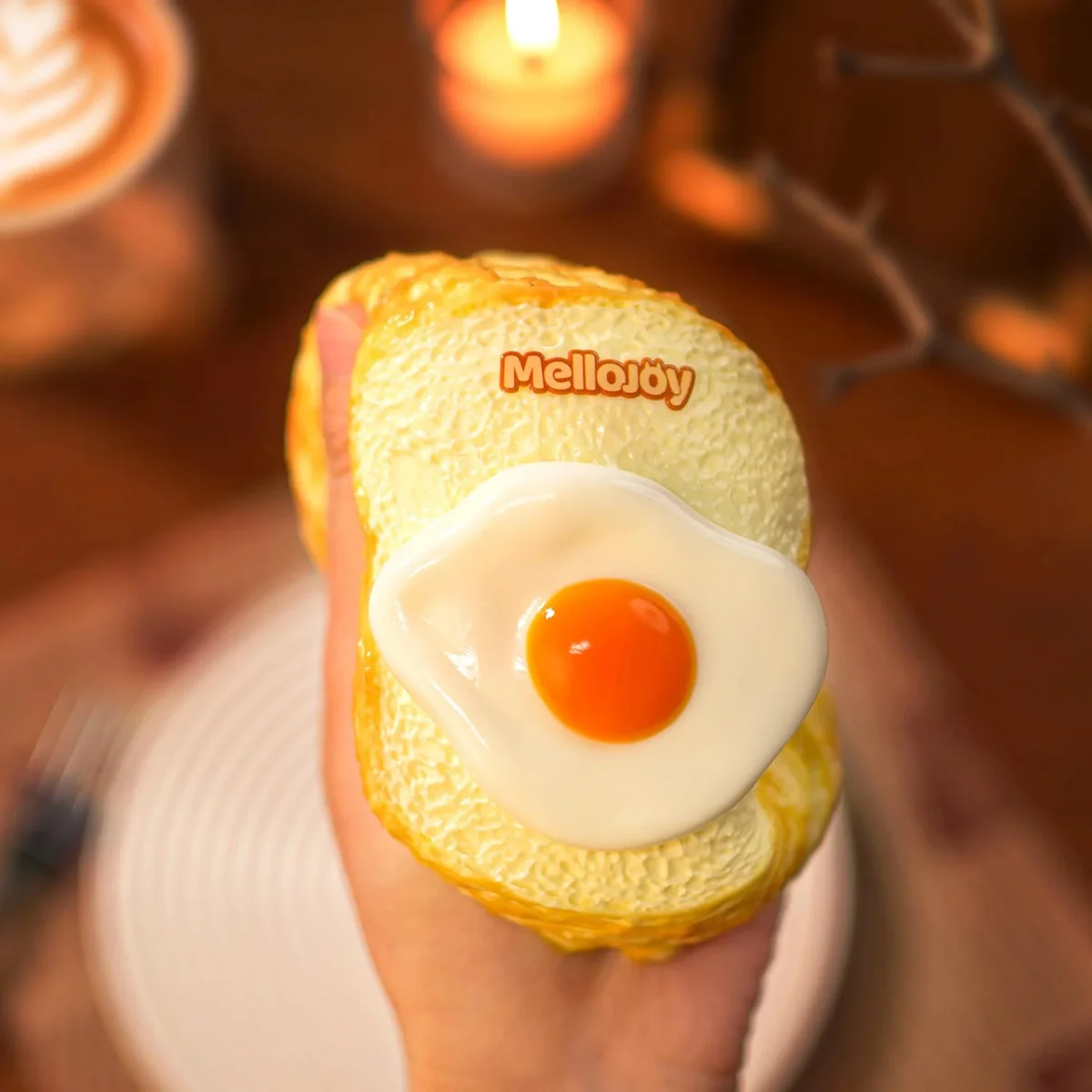 Mellojoy 目玉焼きトースト スクイーズ 手持ち