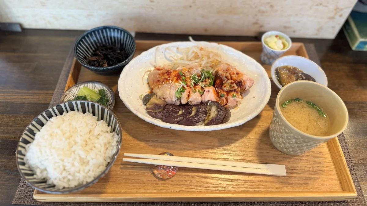 よだれ鶏定食