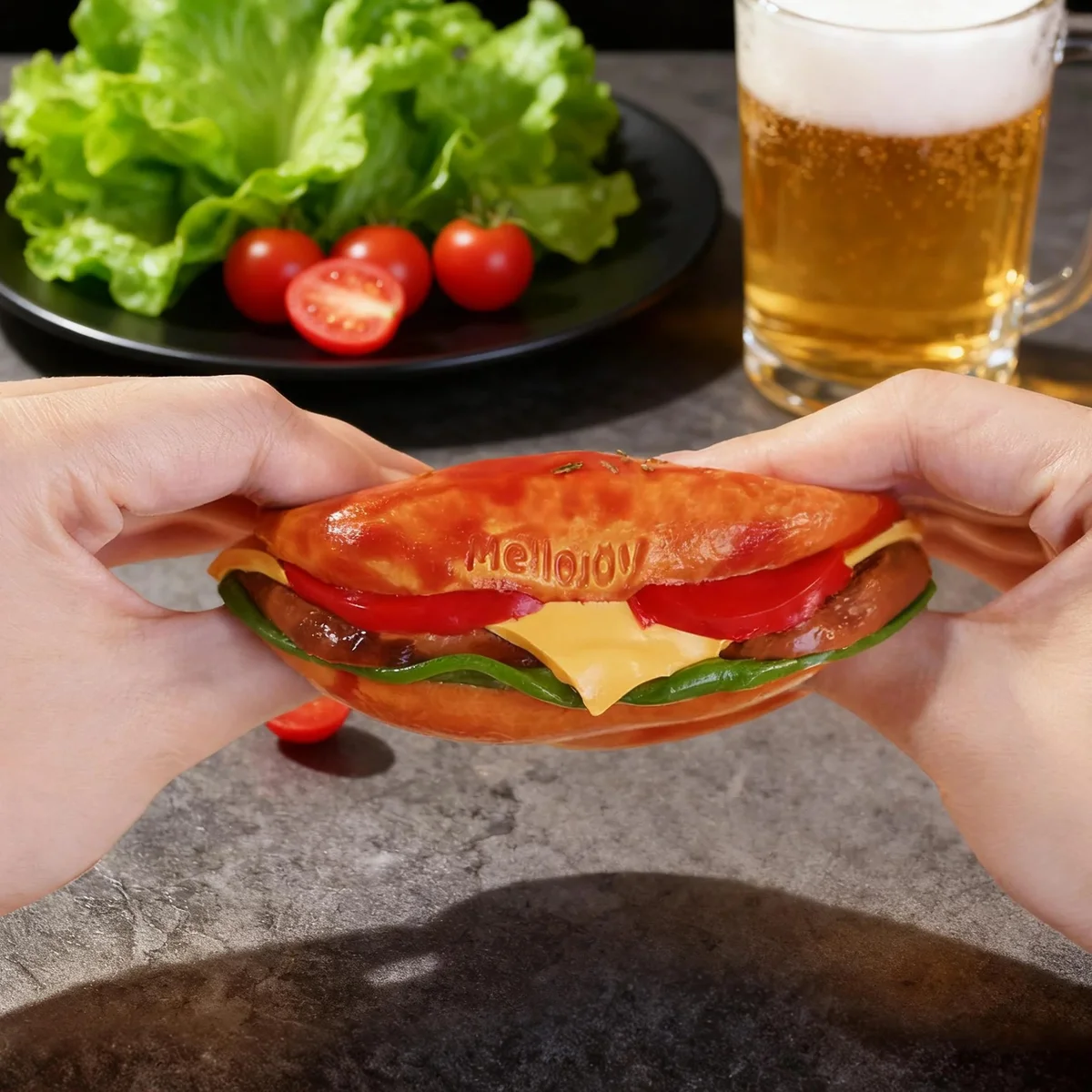 Mellojoy バーガースクイーズ 両手握り