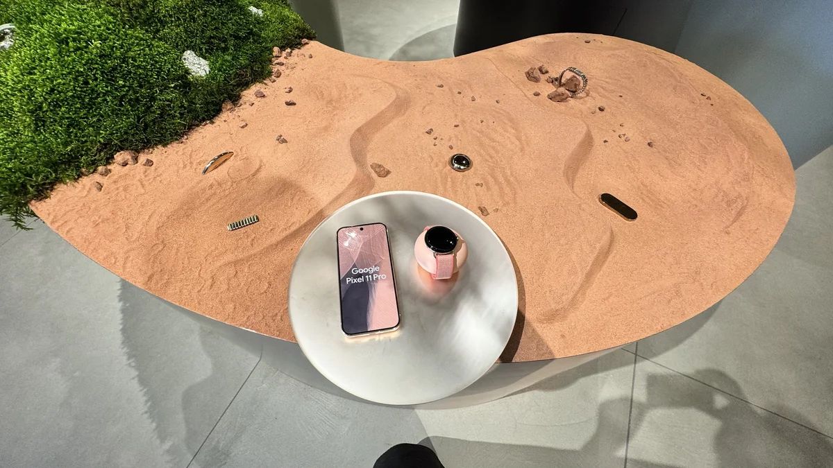Google Pixel 11 Pro & Pixel Watch|Google Store 表参道 展示