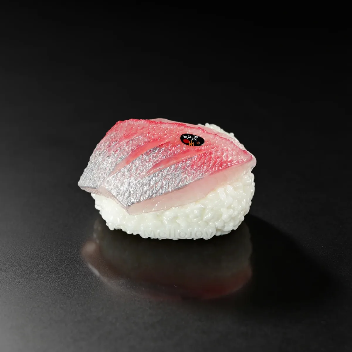 メロジョイ 極み・鮨 鯛にぎり 皮目のグラデーション